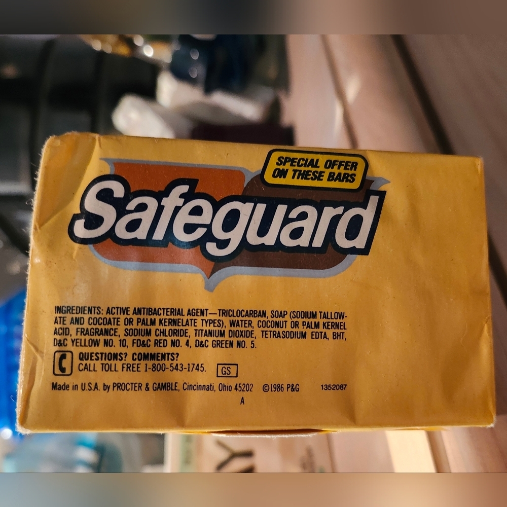 Safeguard New Old Stock Deoderant Soap 4 Bars 1986 - Picture 5 of 6